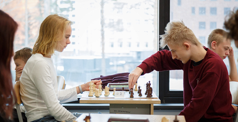 На осенних каникулах прошло открытое первенство СУНЦ НГУ по шахматам